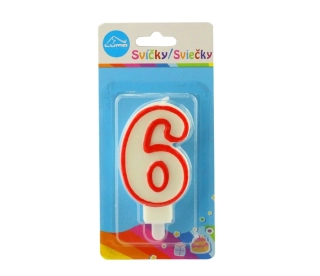 Svíčka č. 6 LUMA 