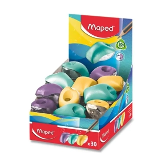 OŘEZÁVÁTKO MAPED BULBO - S ODPADNÍ NÁDOBKOU - 1 OTVOR, MIX BAREV