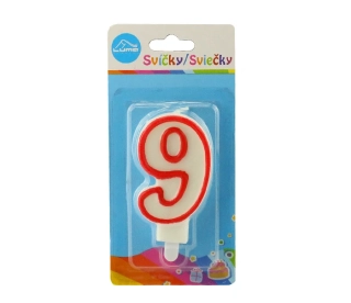 Svíčka č. 9 LUMA 
