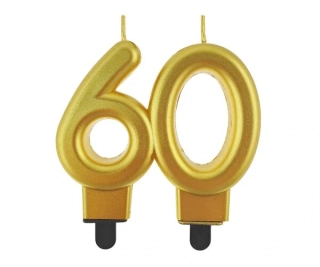 DORTOVÁ SVÍČKA č 60 ZLATÁ