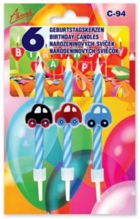 DORTOVÉ SVÍČKY AUTO 6 ks