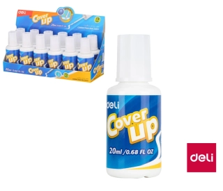 KOREKČNÍ LAK 20ML, ŠTĚTEČEK DELI E39291