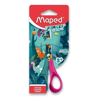 NŮŽKY MAPED VIVO JUNGLE FEVER 12 CM, BLISTR, MIX BAREV