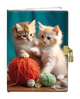 PAMÁTNÍK ČISTÝ SE ZÁMKEM KITTENS PLAY CMZ0596