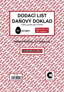 DODACÍ LIST A5 SAMOPROPIS PT140