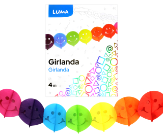 GIRLANDA 3M SMILE LUMA