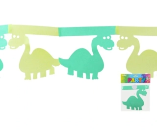 GIRLANDA PAPÍROVÁ 3M DINOSAUR