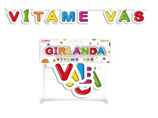 GIRLANDA VÍTÁME VÁS 1,28 M