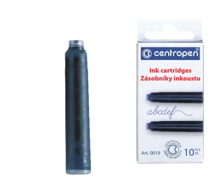 INKOUSTOVÝ ZÁSOBNÍK CENTROPEN 10 KS MODRÉ