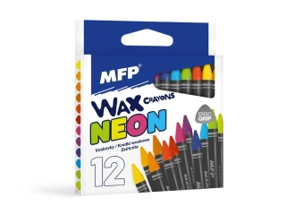 VOSKOVKY MFP FLUO 12 ks BAREV - trojhranné
