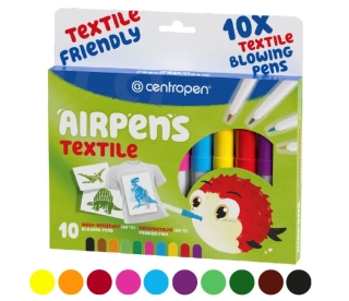 FOUKACÍ FIXY CENTROPEN 1500/ 10 SADA TEXTIL