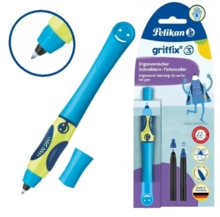 INKOUSTOVÝ ROLLER PELIKAN GRIFFIX PRO PRAVÁKY MODRÝ