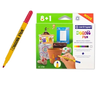POPISOVAČ CENTROPEN 2738/8+1 DECORPEN