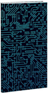 ŠKOLNÍ DIÁŘ ŠKOLÁK CIRCUIT 2025/26 - ČESKÉ KALENDÁRIUM