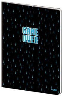 SEŠIT A4 444 LINKOVANÝ PLASTOVÉ DESKY - GAME OVER