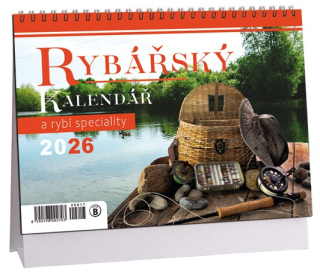 K817 - KALENDÁŘ RYBÁŘ, RYBÍ SPECIALITY 2026