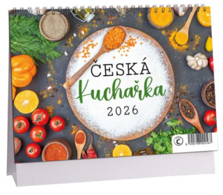 K787 - KALENDÁŘ ČESKÁ KUCHYNĚ 2026