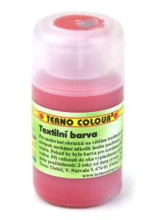 BARVA NA TEXTIL TERNO 20g ČERVENÁ