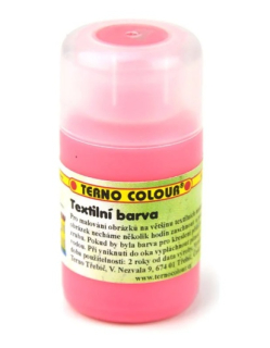 BARVA NA TEXTIL TERNO 20g RŮŽOVÁ