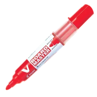 POPISOVAČ PILOT V-BOARD MASTER ČERVENÝ