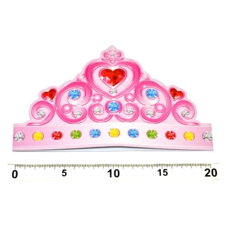 KARNEVALOVÝ DOPLNĚK KORUNKA PRINCEZNA 6ks