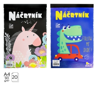 NÁČRTNÍK A4 20l N42