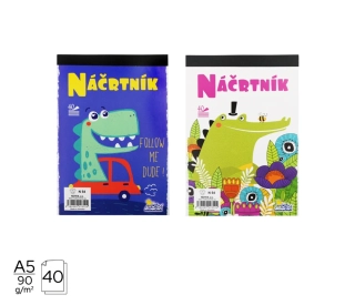 NÁČRTNÍK A5 40l N54