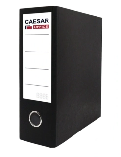 PÁKOVÝ POŘADAČ A5 80mm SENATOR CAESAR OFFICE PREŠPÁN ČERNÝ