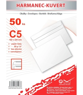 OBÁLKA POŠTOVNÍ C5/50 SAMOLEPICÍ