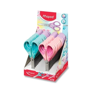 NŮŽKY MAPED ESSENTIALS PASTEL SOFT - 13 CM, MIX BAREV