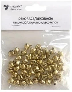DEKORACE ROLNIČKY ZLATÉ 50ks 1983
