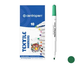 POPISOVAČ CENTROPEN 2739 ZELENÝ TEXTIL