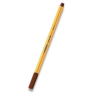LINER STABILO POINT 88 HNĚDÝ