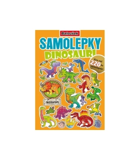 SAMOLEPKOVÁ KNÍŽKA A5 DINOSAUŘI