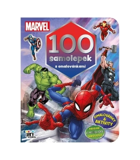 100 SAMOLEPEK S OMALOVÁNKAMI MARVEL