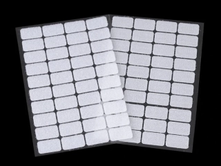 SUCHÝ ZIP SAMOLEPÍCÍ OBDÉLNÍČKY 15X25 mm BÍLÉ