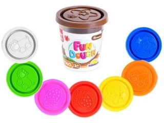 MODELOVACÍ HMOTA FUN DOUGH MIX BAREV