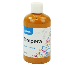 BARVA TEMPEROVÁ LUMA 250 ML OKROVÁ