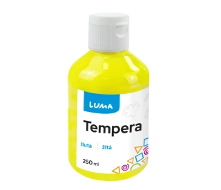 BARVA TEMPEROVÁ LUMA 250 ML ŽLUTÁ