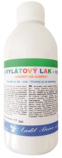 AKRYLOVÝ LAK MATNÝ BÍLÝ 250 g