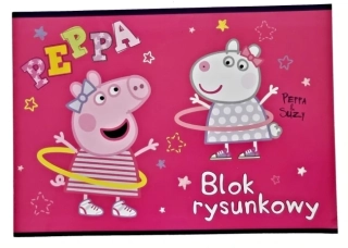 SKICÁK A4 PEPPA PIG 190g/m2 10 LISTŮ