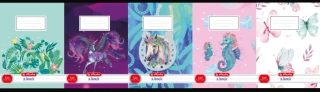 SEŠIT BEZDŘEVÝ 524 LINKA MOTIVOVÝ MIX