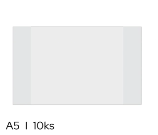 OBAL NA SEŠIT A5 MIC. 10 ks LUMA