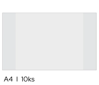 OBAL NA SEŠIT A4 130 MIC. 10 ks LUMA