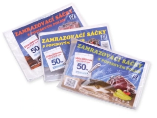 SÁČEK ZAMRAZOVACÍ č.1 20x30/ 50ks ČIRÝ
