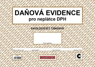 DAŇOVÁ EVIDENCE PRO NEPLÁTCE DPH ET328