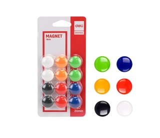 MAGNET 20 mm 12 ks DELI E7824