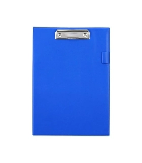 JEDNODESKA PVC S KLIPEM A4 MODRÁ