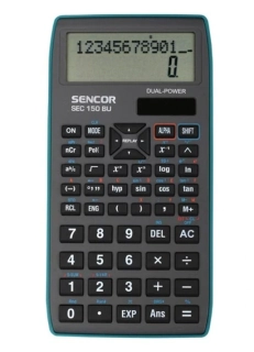 KALKULAČKA VĚDECKÁ SENCOR SEC 150/BU MODRÁ/ČERNÁ
