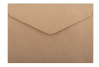 OBÁLKA C6 120g 114x162mm HNĚDÁ PŘÍRODNÍ